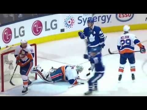 Tyler Bozak 14th Goal of the Season! 2/14/2017 (New York Islanders vs Toronto Maple Leafs)