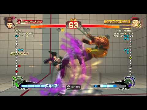 USFIV~ Juri (lutuna) vs.  Rolento (Heiji17hattori) HD