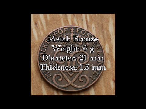 2 Öre   Gustaf V 1941 Sweden