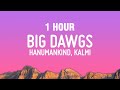 1 HOUR Hanumankind Big Dawgs Lyrics Ft Kalmi
