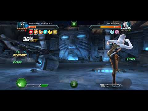 Variant #7 - 2.2 Spider-Gwen Boss solo with Stealthy - Marvel Contest of Champions