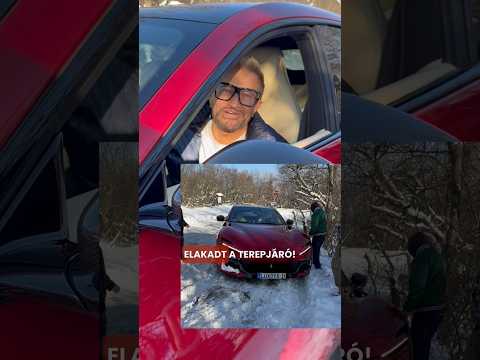 Nézzük meg mit tud a Ferrari terepjárója a havon…🏎️❄️ #ferraripurosangue