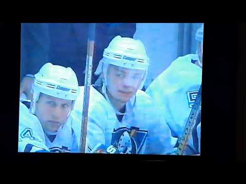 Oleg Tversovsky highlights. Mighty Ducks of Anaheim vs Ottawa Senators. 12/15/1995