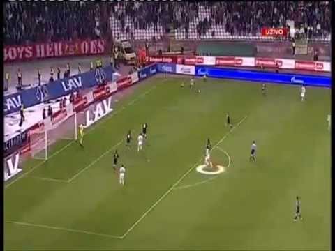 Crvena Zvezda 3 - 2 Partizan ~ Golovi - Highlights ~ 17.11.2012