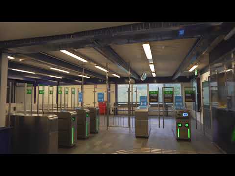 Sweden, train ride from Handen to Södra station