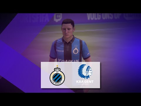 FIFA 19 Proximus ePro League / Club Brugge - KAA Gent / Matchday 09 (NL)