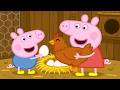 FUN Egg Collecting Day In The Chicken Coop Farm Peppa Funny Cartoon