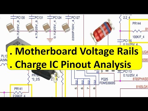 Learn how track Laptop motherboard voltage laptop schematics reading