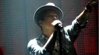 Bruno Mars - Our First Time - live Manchester 2 november 2011 - HD
