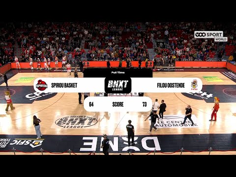 BNXT League | Spirou Basket - Ostend (64-73)