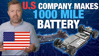 1,000-Mile EV Range Might Come From a US Company You’ve Never Heard Of
