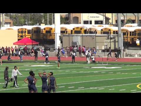 VarB 4x100m at Beach Cities 3-26-16 - Los Alamitos Boys