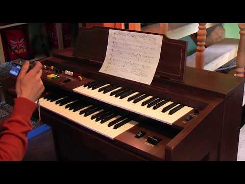 Yamaha Electone A-55  overview, sound (обзор функций, звук)