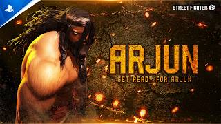 『ストリートファイター6』ファイティングパス「Get Ready for アルジュン！」紹介映像