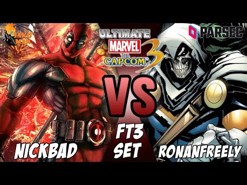 UMVC3 Parsec FT3 Set - NickBad VS RonanFreely