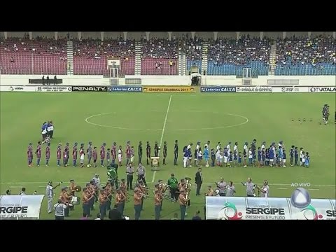 Integral to the final match of the Sergipe football championship - Confiança x Itabaiana