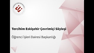 Öğrenci İşleri Daire Başkanlığı