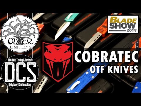 Blade Show 2019 - CobraTec OTF Automatic Knives