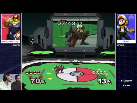 Clemson Smash Series 31 - LQ - AngryPirateHat (Captain Falcon) vs. Aspero | Travy (Luigi) - SSBM
