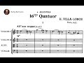 Heitor Villa-Lobos - String Quartet No. 16 (1955)