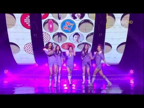 120114 A pink - MY MY MY (remix) [HD]
