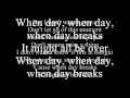 Marie Digbly-daybreak w/ lyrics
