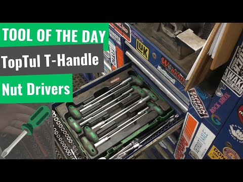 Tool Of The Day - Toptul T-Handle Nut Driver