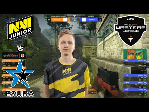 NaVi Junior vs Esuba | Gjirafa50 Masters League Season 2 | Лучшие моменты | csgo