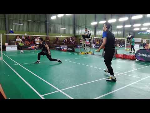 Badminton SBA Tournament QF Men's Double Open - JojoHanif / M. Najmi Vs Kang Khai Chien / Adib Rifki