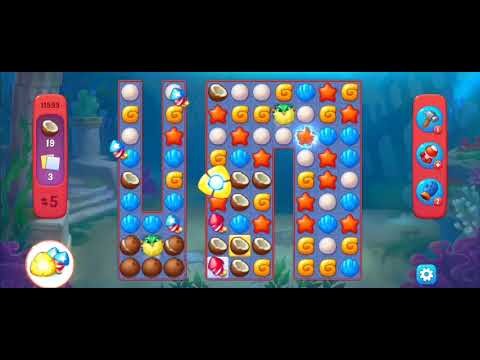 Fishdom Hard Level 11599 (No Boosters with the Glove) @choraelmin