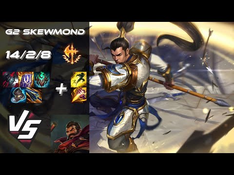 G2 Esports SkewMond JUNGLE Xin Zhao vs Graves - EU Challenger Patch 14.24