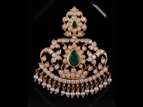 Beautiful White Stone Traditional Pendants