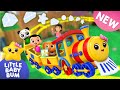 All Aboard Learn Shapes On A Safari Train Ride Brand New Season Little Baby Bum