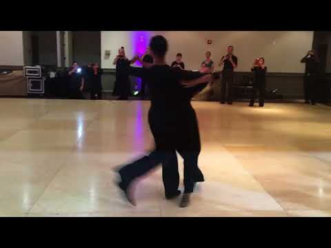 IDBDC Tango demonstration Emanuel Valeri and Tania Kehlet