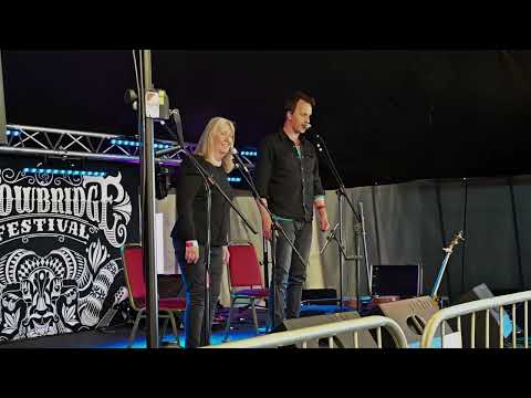 Maddy Prior and Jon Boden  at Trowbridge Festival on 28th July 2024.