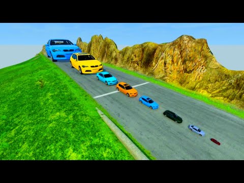 Big & Small Pixar Cars VS McQueen #5 - BeamNG.drive - Crash BeamNg TV