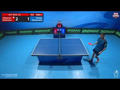 22:00 Oleksandr Mashtakov 0-3 Roman Shtukovanyi West 5 WIN CUP 26.11.2022 | TABLE TENNIS WINCUP