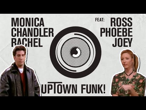 Friends stars sing Uptown Funk by Bruno Mars and Mark Ronson