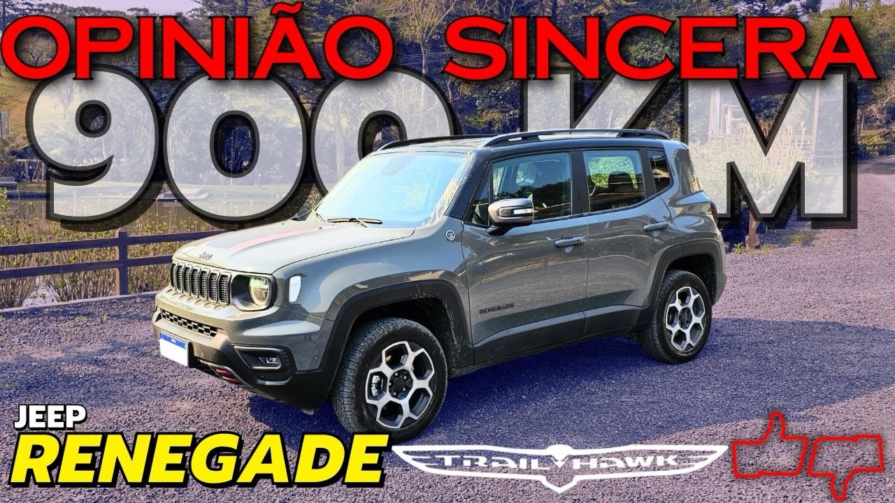 Jeep Renegade Trailhawk 2025: Viagem 900 km por Estrada e Offroad, como se saiu? Consumo, problemas