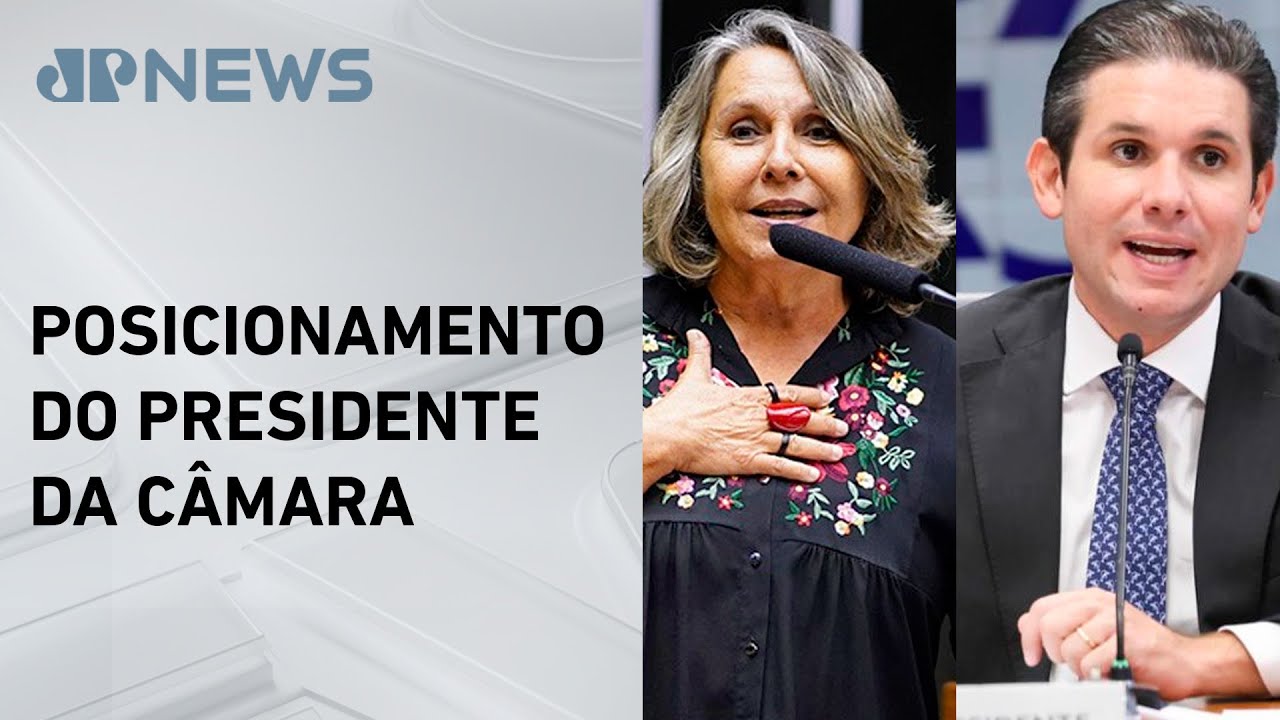 Erika Kokay critica Hugo Motta por falas sobre 8 de Janeiro