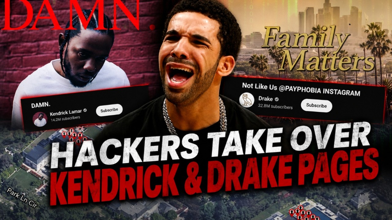 Hackers Take Over Kendrick and Drake Youtube Pages, Howard Stern Interview Reaction (Blocked )