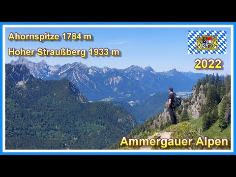 Durch die Gelbe Wand auf die Ahornspitze und den Hohen Straußberg | Ammergauer Alpen 2022