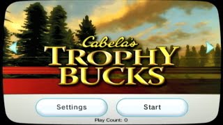Cabela's Trophy Bucks WII gameplay