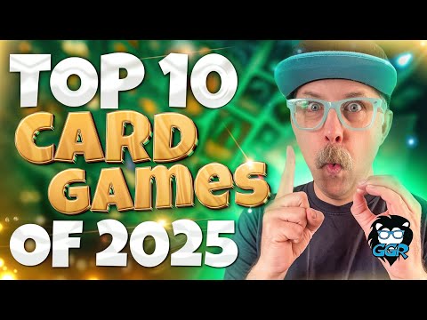 Top 10 Card Games of 2025!