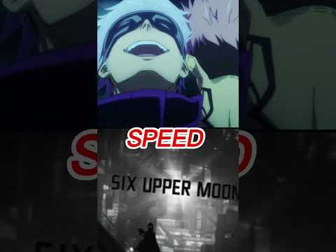Upper moons VS Gojo Santoro # demon slayer # Jujutsu kaisen # my first time properly edit video