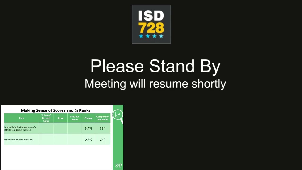 ISD 728 School Board Work Session July 27, 2026 (no video)