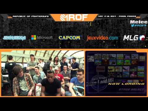 RoF#3 - Fuzzyness (Fox) vs Adam (Falco) - SSBM Singles Pools R2