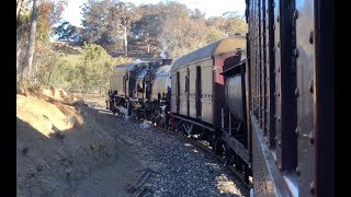 preview picture of video 'Australian Trains - 6029 in the West, Clandulla to Capertee'