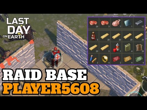 RAID PLAYER 5608 || LAST DAY ON EARTH
