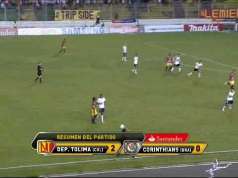 Tolima 2 x 0 Corinthians - Gols - Libertadores 2011